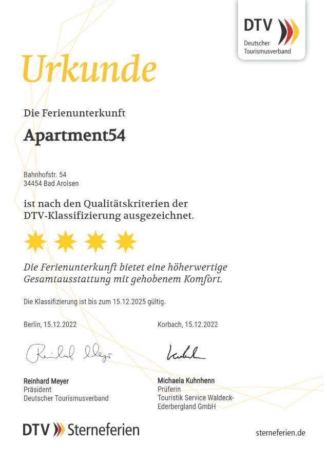 Apartment 54 - Ferienwohnung Bad Arolsen Kültér fotó